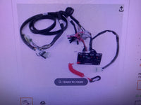 Load image into Gallery viewer, 36452-ZW7-410AH Honda Single Engine Key Switch Panel w/ PGM-FI Lights
