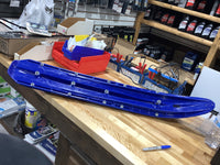 Load image into Gallery viewer, SLP TRI KEEL BLUE REPLACEMENT SKI W/6” CARBIDES
