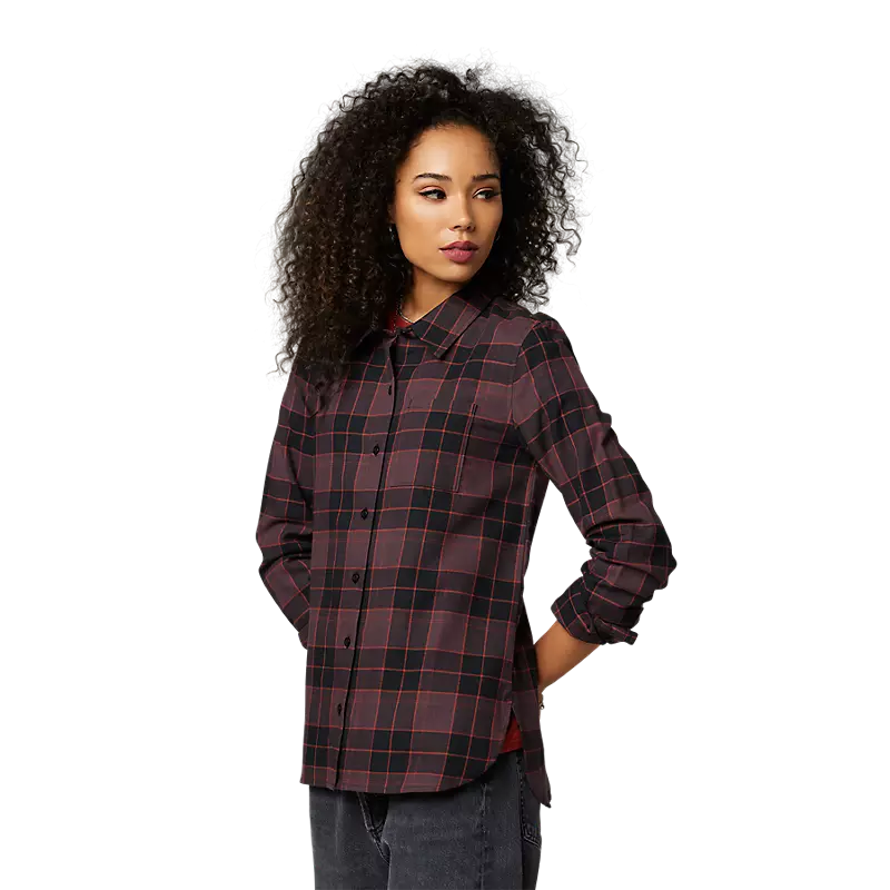 FOX RACING WOMEN'S PINES FLANNEL