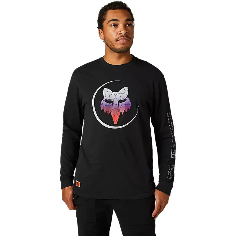 FOX SKARZ LS PREMIUM TEE BLACK