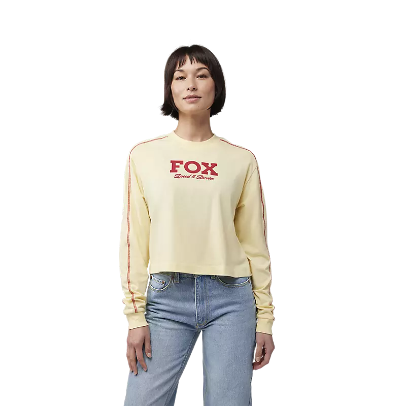 FOX RACING WOMEN'S SPEED & SERVICE LS CROP