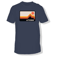 Load image into Gallery viewer, TOBE PEAK TEE MIDNIGHT NAVY
