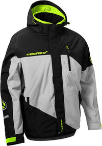 Load image into Gallery viewer, CASTLE X PHASE G4 JACKET BLACK/SILVER/HIVIS
