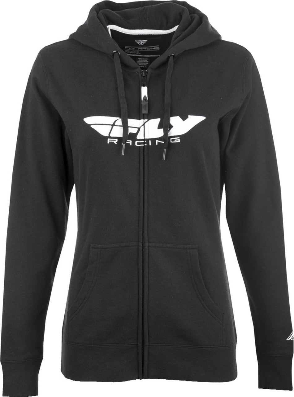 FLY RACING WOMENS CORPORATE ZIP UP HOODIE