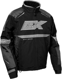 Load image into Gallery viewer, CASTLE BLADE JACKET BLACK/CHARCOAL/SILVER
