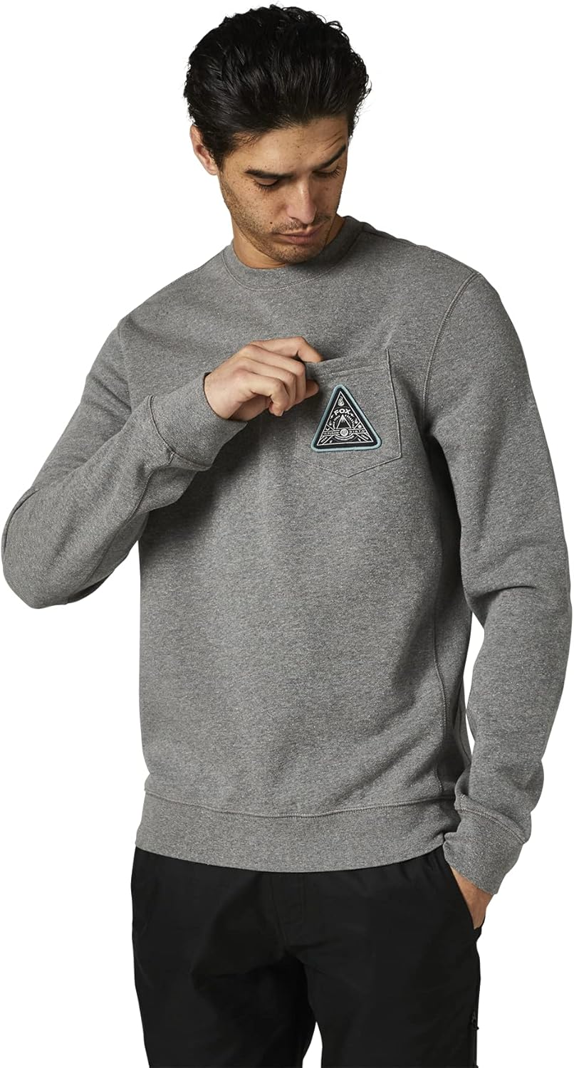 FOX RACING MEN'S SHINBOW CREW FLEECE