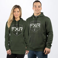 Load image into Gallery viewer, FXR TOURNAMENT PULLOVER HOODIE GREY/RUST
