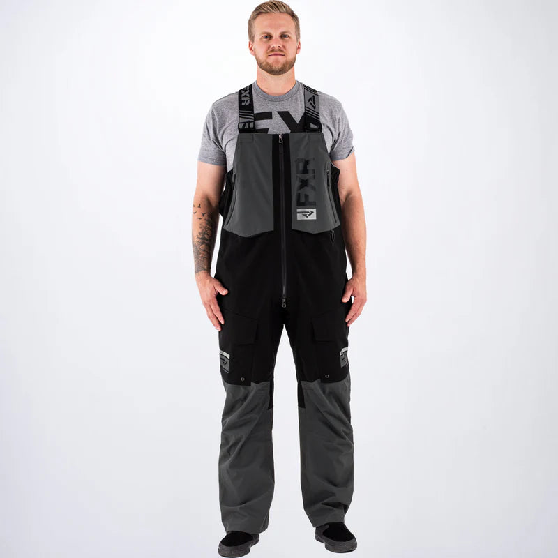 FXR MEN'S VAPOR PRO TRI-LAMINATE BIB PANT