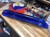 Load image into Gallery viewer, SLP TRI KEEL BLUE REPLACEMENT SKI W/6” CARBIDES
