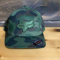 Load image into Gallery viewer, FOX  EPICYCLE FLEXFIT 2.0 HAT GRAY/BLUE
