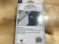 Load image into Gallery viewer, AHV-90-DP T-H Marine AHV90DP Aerator Spray Head 90° Screw On Valve w/Shut Off, 3/4", Black
