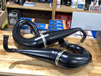 Load image into Gallery viewer, 09-761 SLP Twin Pipes for 2003-2004 Arctic Cat 700 Firecat

