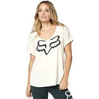 Load image into Gallery viewer, FOX WOMEN&#39;S RESPONDED SS V NECK ROLL SLEEVE
