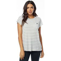 Load image into Gallery viewer, FOX WOMEN&#39;S STRIPED OUT SS CREW
