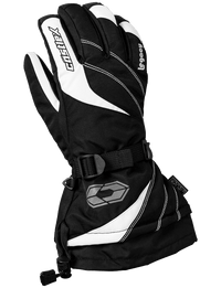 Load image into Gallery viewer, CASTLE X LEGACY-G2 WOMEN&#39;S GLOVE BLACK/WHITE
