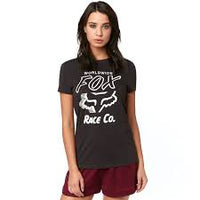 Load image into Gallery viewer, FOX WOMEN&#39;S WORLDWIDE SS CREW TEE CRANBERRY
