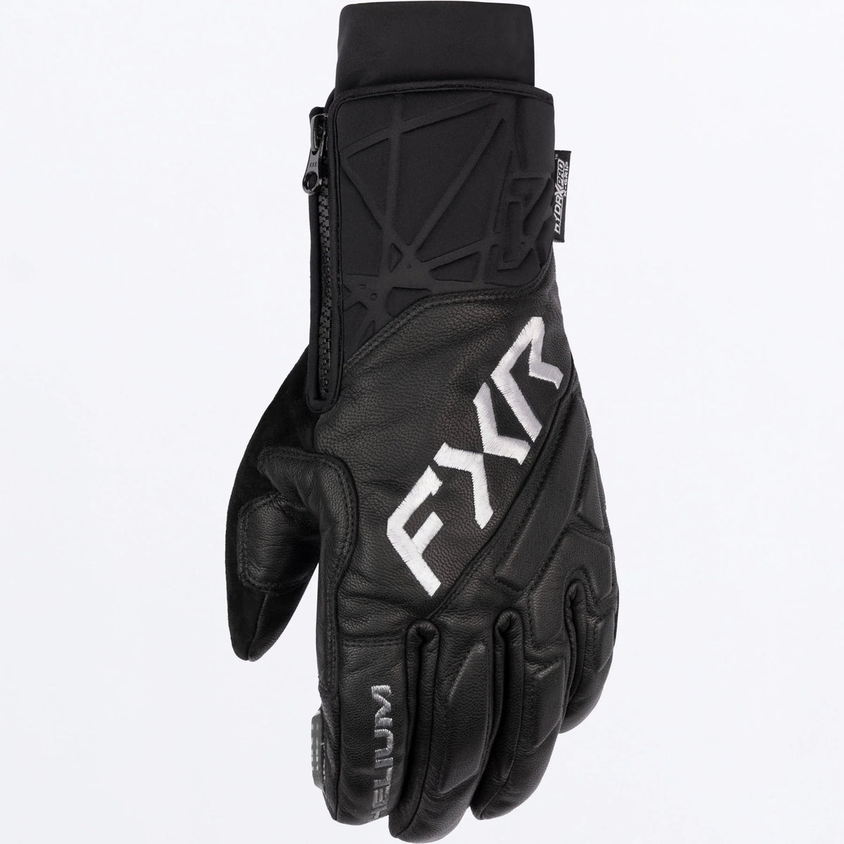 FXR MEN'S HELIUM LEATHER SHORT CUFF GLOVE