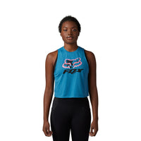 Load image into Gallery viewer, FOX RACING WOMEN&#39;S MORPHIC CROP TANK BBRY
