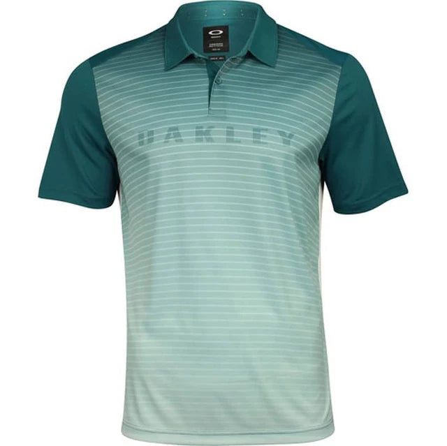 OAKLEY J JOYCE GRADIENT BRAND POLO