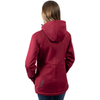 Load image into Gallery viewer, FXR RIDGE SOFTSHELL HOODIE WINE/BLACK
