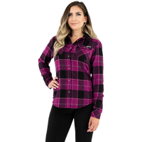 Load image into Gallery viewer, FXR WOMENS TIMBER HOODED FLANNEL SHIRT
