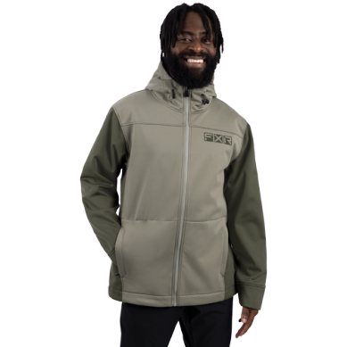 FXR MEN'S HYDROGEN SOFTSHELL HOODIE