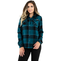 Load image into Gallery viewer, FXR WOMENS TIMBER HOODED FLANNEL SHIRT

