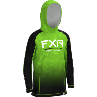 FXR YOUTH DERBY UPF PULLOVER HOODIE