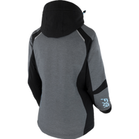 Load image into Gallery viewer, WOMENS PULSE JACKET 23 MID GREY/HEATHER/SKY BLUE/BLACK
