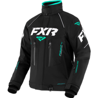 Load image into Gallery viewer, FXR WOMEN&#39;S ADRENALINE JACKET BLACK/SKY/BLUE FADE
