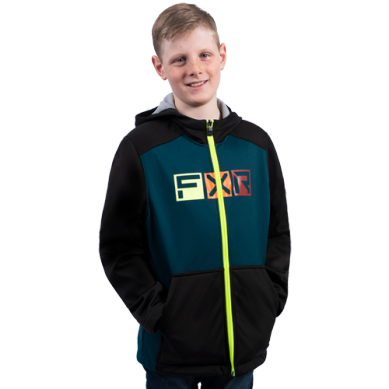 FXR YOUTH HYDROGEN SOFTSHELL JACKET