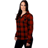 Load image into Gallery viewer, FXR Womens Timber Plaid Shirt Teal/Black
