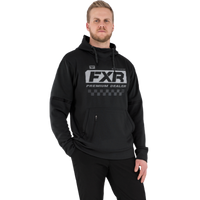 Load image into Gallery viewer, M FXR RACE DIVISION TECH PO HOODIE CHAR/HEATHER/HI-VIS
