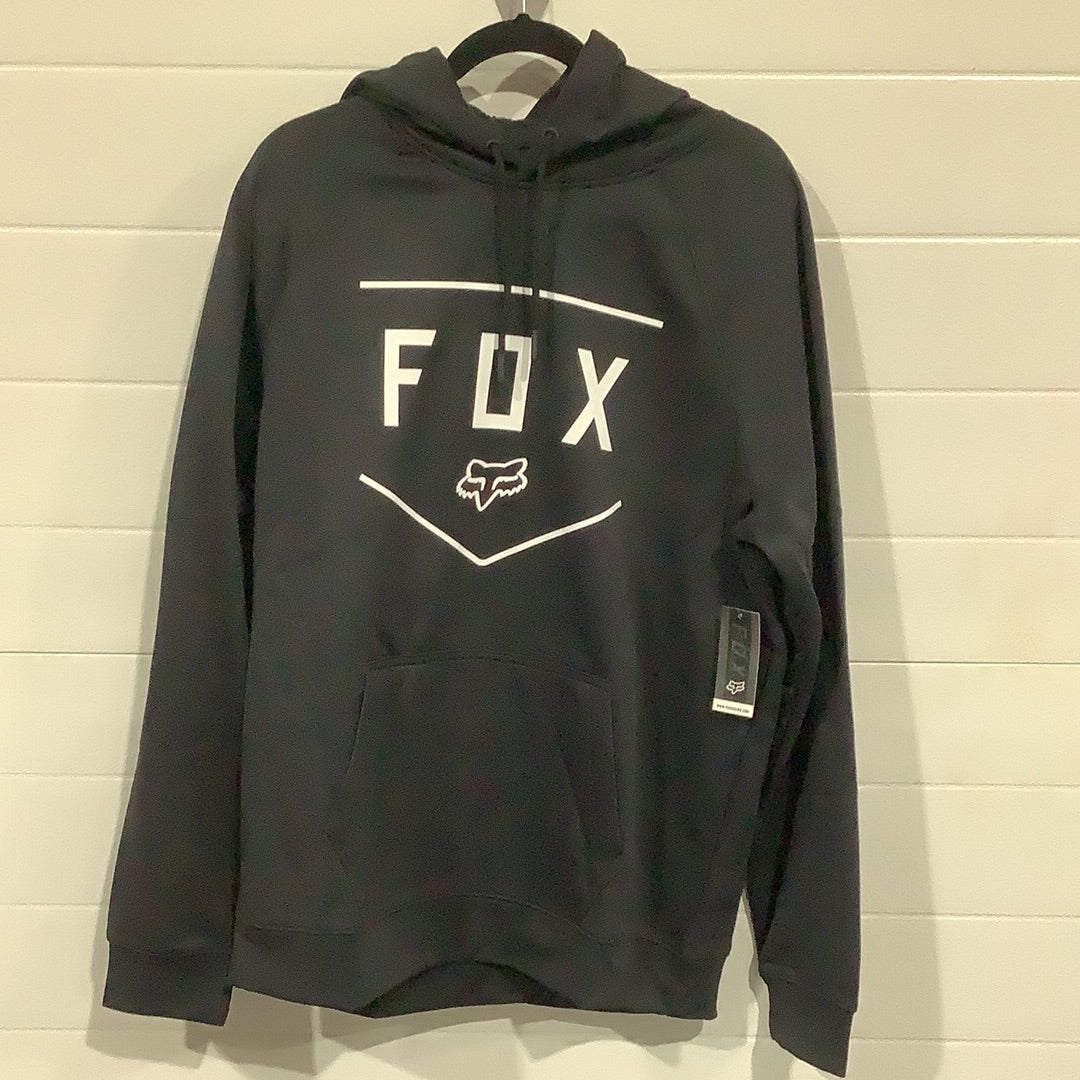 FOX SHIELD PULLOVER FLEECE BLACK