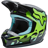 Load image into Gallery viewer, Fox Youth V1 Trice Helmet Teal
