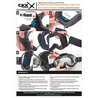 Load image into Gallery viewer, CKX TITAN ORIGINAL ELECTRIC COMBO HELMET TRAIL AND BACKCOUNTRY SOLID-MATTE BLACK
