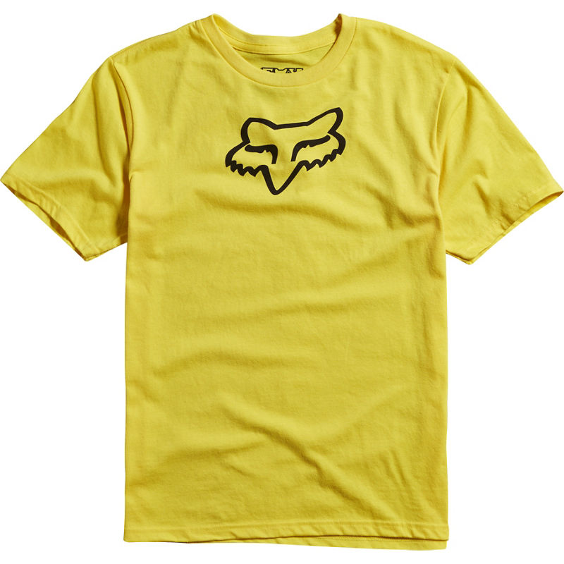 FOX YOUTH LEGACY SS TEE YELLOW