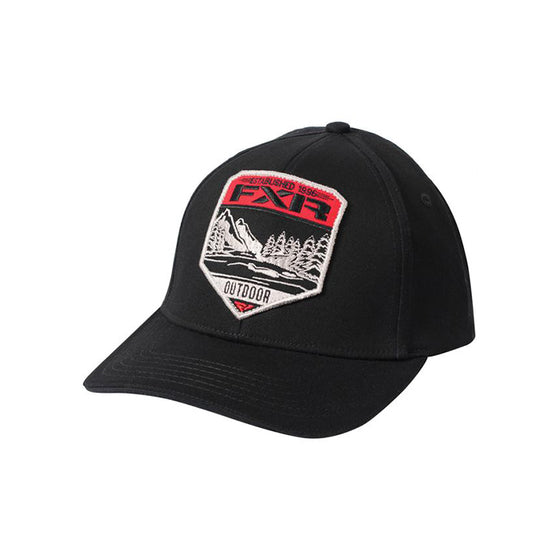 FXR MORNACH MOUNTAIN HAT BLACK RED