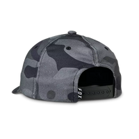 Load image into Gallery viewer, FOX YTH VZNS CAMO 110 SNAPBACK HAT (BLK CAM)
