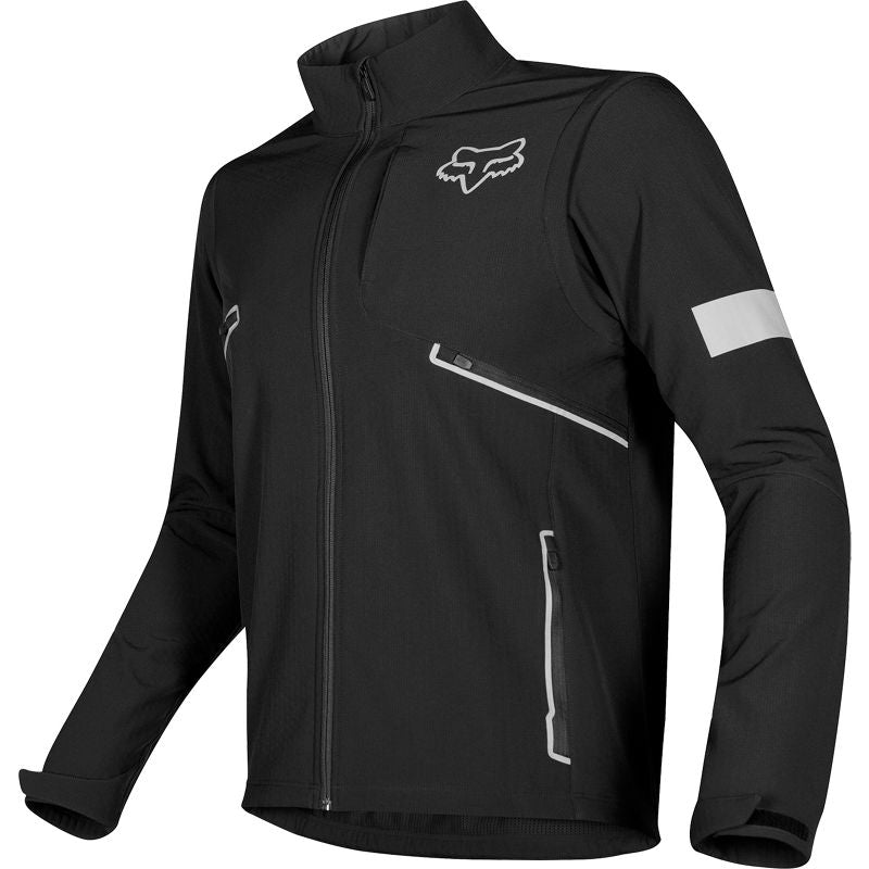 FOX LEGION SOFTSHELL BLACK JACKET