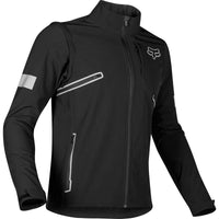 Load image into Gallery viewer, FOX LEGION SOFTSHELL BLACK JACKET
