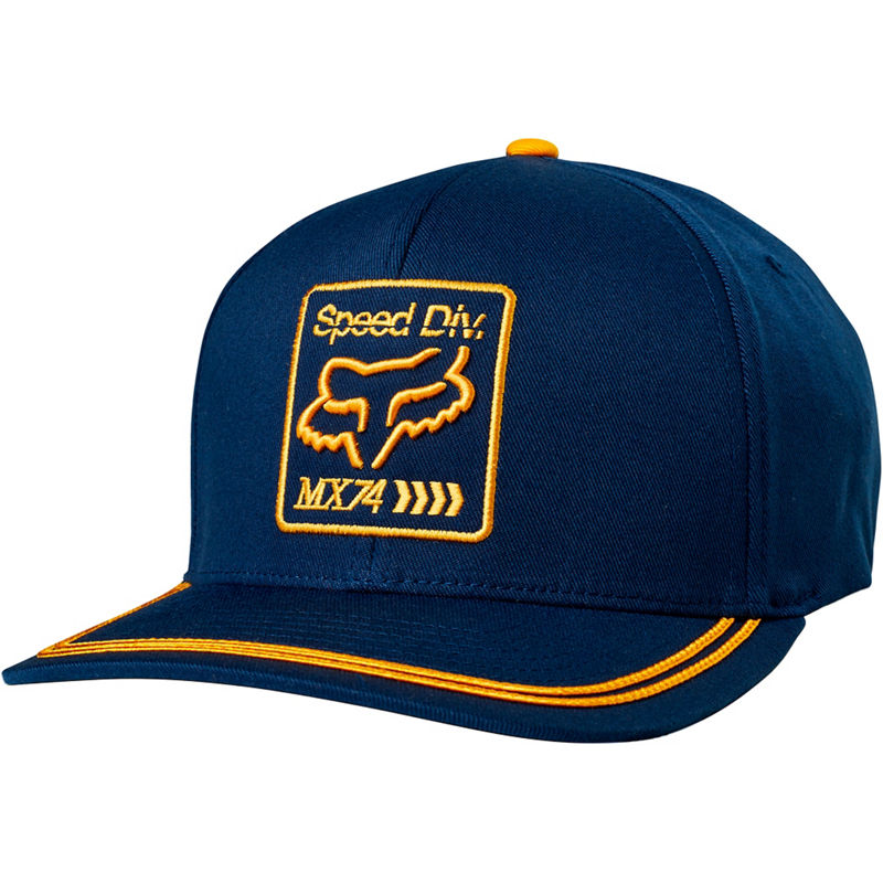 FOX MURC WRLDWIDE FLEXFIT HAT NAVY