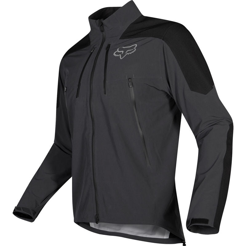 FOX LEGION DOWNPOUR JACKET CHARCOAL