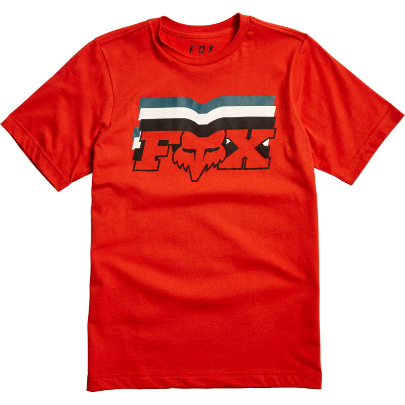 FOX YOUTH FAR OUT SS TEE ATOMIC ORANGE