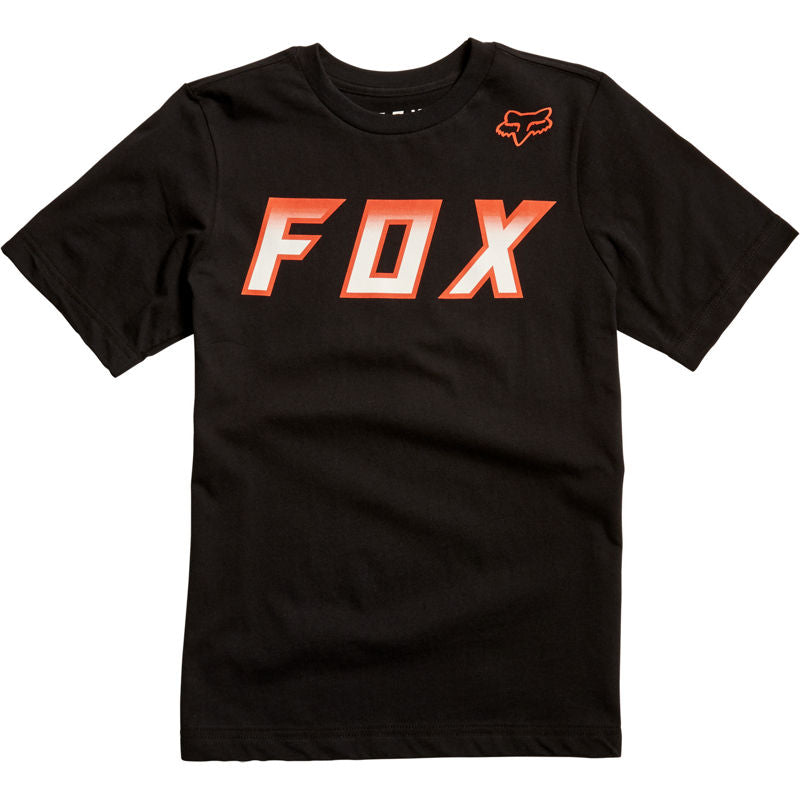 FOX YOUTH HIGHTAIL IT BASIC TEE BLACK