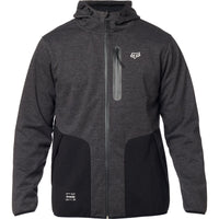 Load image into Gallery viewer, FOX BARRICADE SOFTSHELL FLEECE HEATHER BLACK
