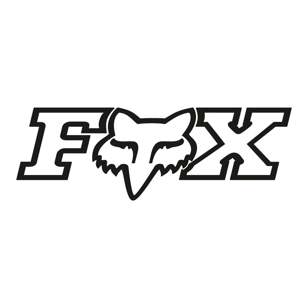 F-HEAD-X TDC STICKER 28 INCH [BLACK]