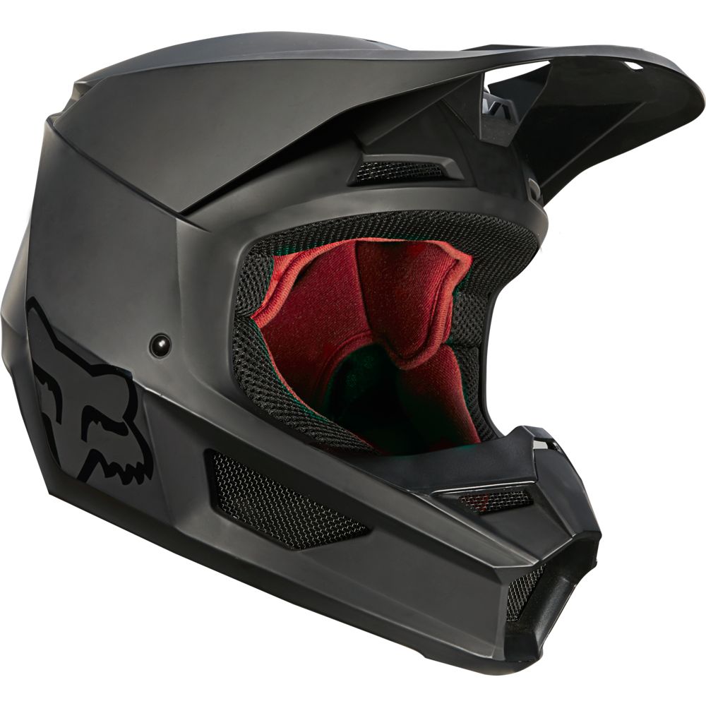 FOX V1 MATTE HELMET MATTE BLK