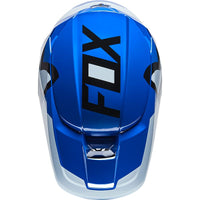 Load image into Gallery viewer, Fox Youth V1 Lux Helmet Blue
