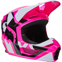 Load image into Gallery viewer, Fox Youth V1 Lux Helmet Pink
